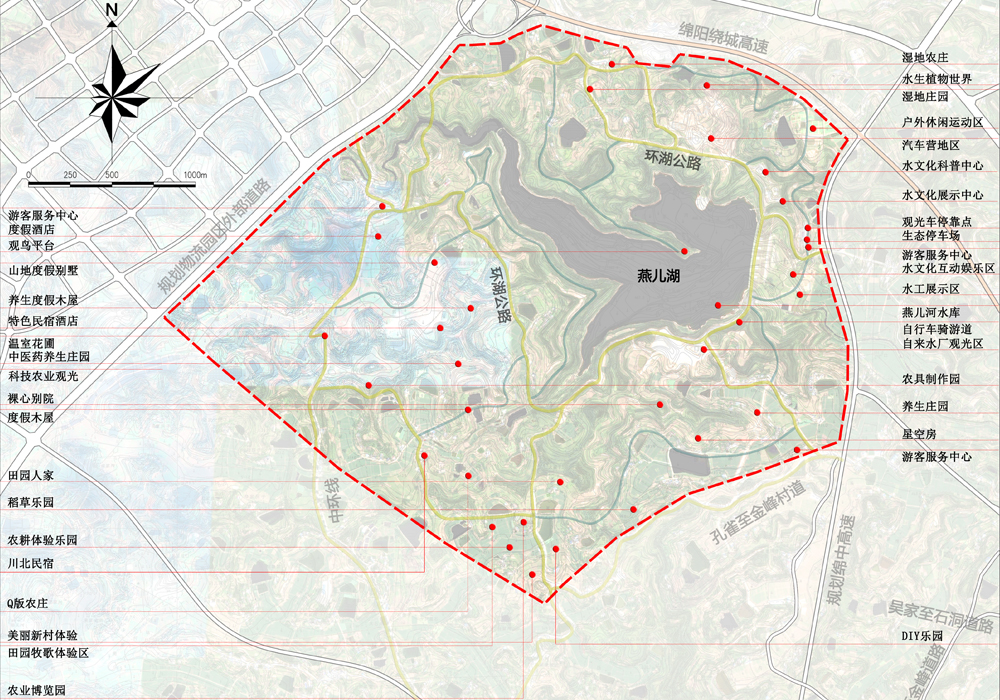 四川·绵阳市·涪城区燕儿湖水利风景区