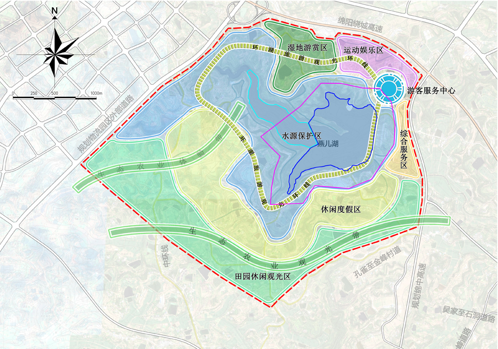 四川·绵阳市·涪城区燕儿湖水利风景区